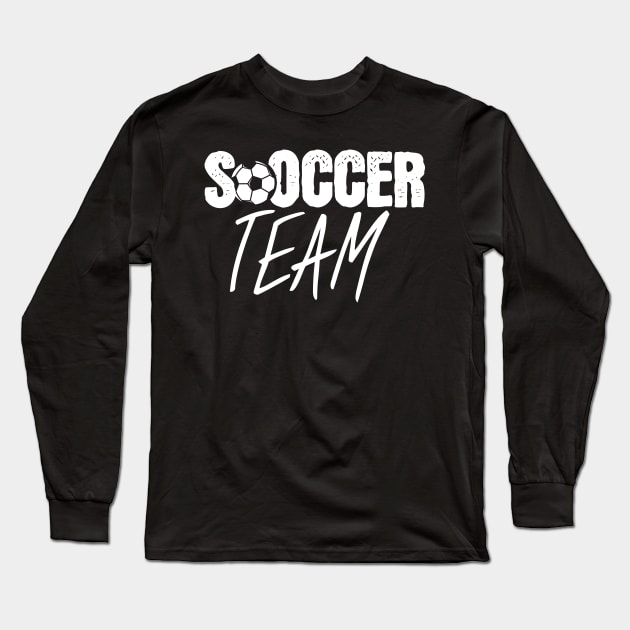 Soccer team Long Sleeve T-Shirt by maxcode